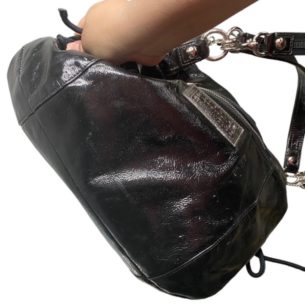 Coach Poppy Patent Leather Bag - Picture 4 of 10